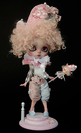 кастом куклы Blythe от Жюльена Мартинеса